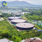 3mm~18mm Panel Thick Glass Lined Bolted Steel Tanks for Industrial Wastewater