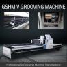 Buy cheap Stainless Steel Decoration V Slotting Machine Vertical CNC V Grooving Machine 1560 from wholesalers