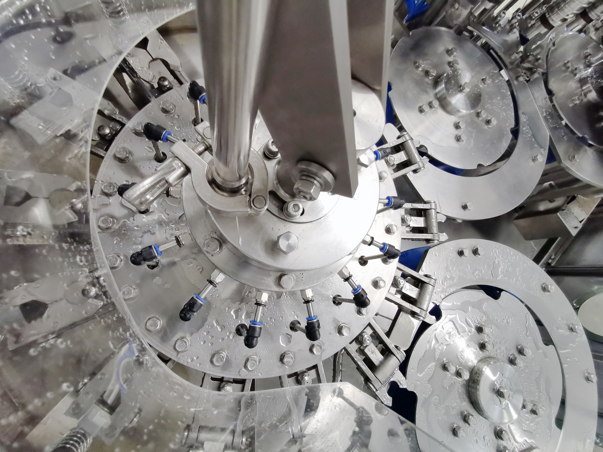 Stainless Steel 12000 BPH Mineral Water Bottling Machine