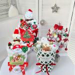 Christmas Plush Doll Bouquet Creative Snowman Gift Set for Girlfriend for