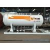 Buy cheap 10M3 LPG Skid Filling Station 4.2T Lpg Skid Gas Tanker Double Nozzle Dispenser from wholesalers