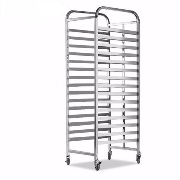 Buy cheap Rk Bakeware China- Flat Pack Rack OEM Stainless Steel Bread Pan Trolley from wholesalers