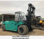 Japanese Mitsubishi Second Hand Diesel Forklifts / 30ton Used Forklift Trucks