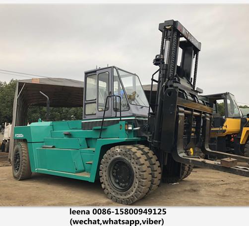 Buy cheap Japanese Mitsubishi Second Hand Diesel Forklifts / 30ton Used Forklift Trucks from wholesalers
