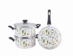 Enamelled cookware