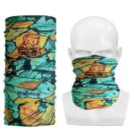 Bondage Plain Plants Face Printed Seamless Neck Gaiter