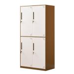 Knock Down ODM 4 Door Metal Locker Storage Cold Rolled Steel