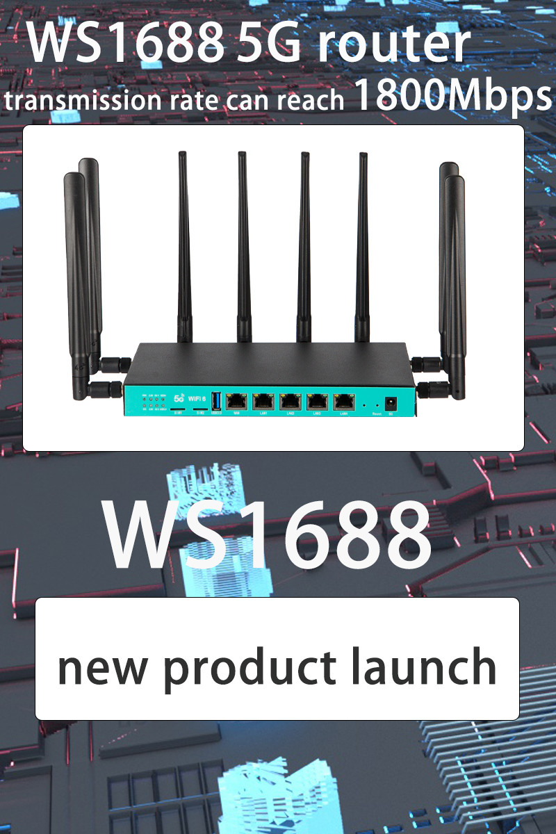 Gigabit Dual Band Modem Router 5g Openwrt RM500Q-Gl TM520Q-Gl