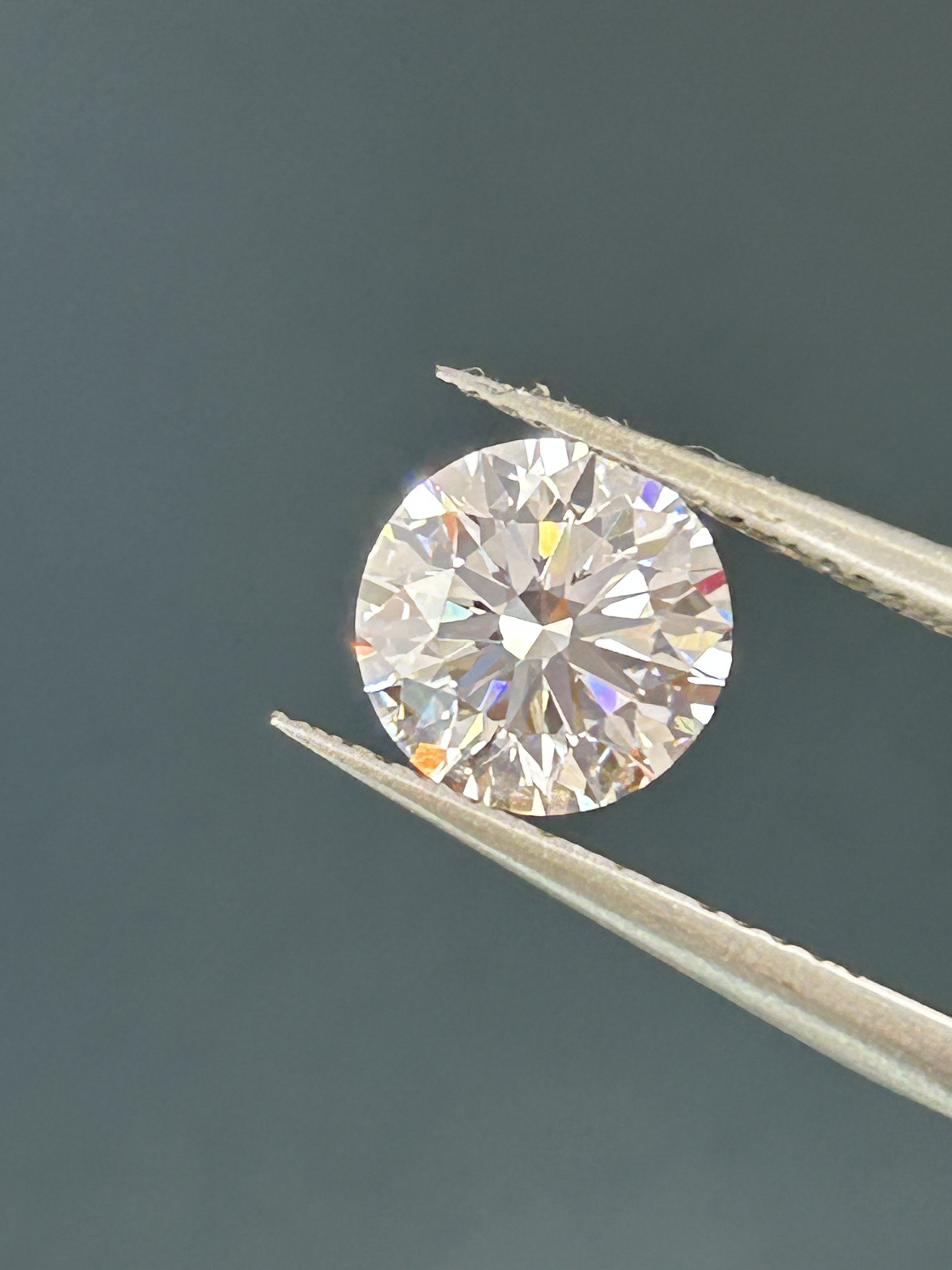 10 Hearts And Arrows Diamond Round Lab Grown Diamonds IGI Certified 10 H&A Manufaturer