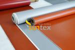 Fiber Glass Cloth Roll Silicone Coated Fiberglass Fabric Cloth