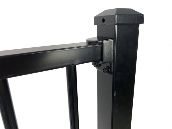 Buy cheap steel pales Skyhall Picket Black Aluminum Fencing from wholesalers