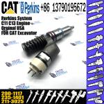 CAT excavator parts fuel injector 211-3025 200-1117 235-1401 for C15 C16 engine