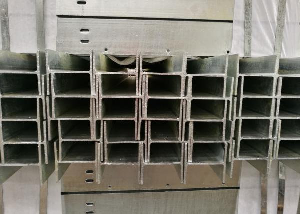 High Strength Hot Rolled Steel Profiles Hot Dip Galvanized For Solar Panel