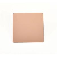 Buy cheap AISI Stainless Steel Color Plate Sheets Sandblasted Rose Gold product