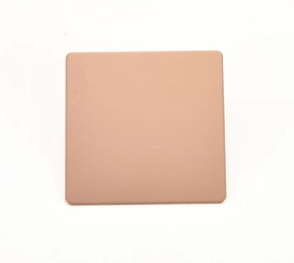 Buy cheap AISI Stainless Steel Color Plate Sheets Sandblasted Rose Gold from wholesalers
