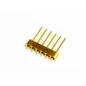 Buy cheap 6-pin 1.27um Gold Plated Nail Head Glass To Metal Kovar Headers from wholesalers