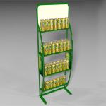 Hot Sale Supermarket Metal Display Stand Snack Drink Display Stand