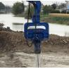 Buy cheap Hitachi 130 Excavator Mounted Mini Pile Driver Light Weight from wholesalers