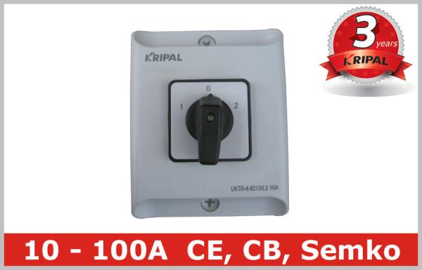 Buy cheap Industrial IP65 20A Generator Changeover Switch EN 60947 EN 60204-1 from wholesalers