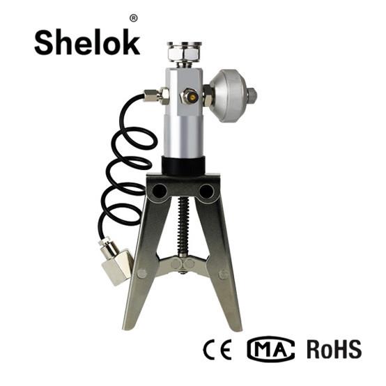 Buy cheap Portable Hand Held Pneumatic Pressure Pump Calibrator Machine from wholesalers