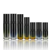 Buy cheap Refillable Empty Cosmetics Glass Bottle For Cosmet Serum Lotion 30ml 50ml 100ml product