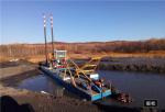 14 Inch 2000m3/H Cutting Suction Dredger 1500 Meters Discharging
