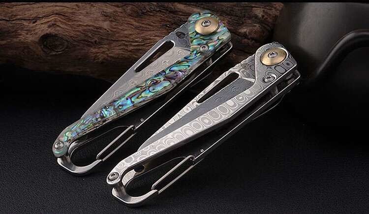 Poker Wallet Damascus Gagger Vehicle Camping Save Oneself Explore Hunting