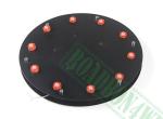 Black Metal Spare Tire High Position Stop Light Rear Spare Tire Break Light for