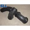 Buy cheap Concrete shotcrete machine spare rubber elbow made of black rubber high wear and corrosion resistance from wholesalers