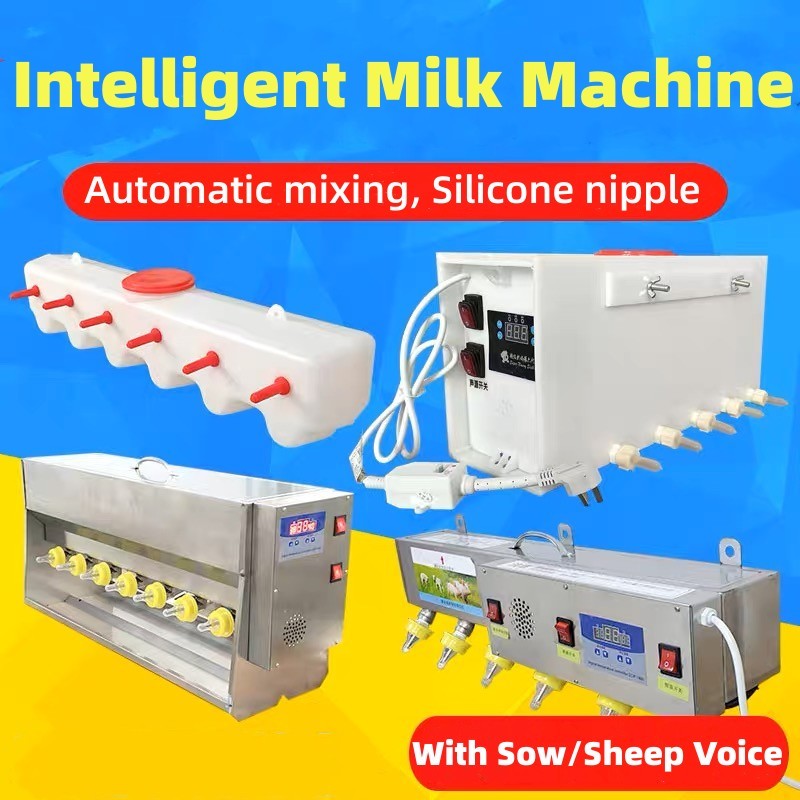 Long Lasting Livestock Plastic Feeding Equipment With 6/10/14 Nipples