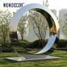Buy cheap Outdoor Pop Art Large Metal Ring Sculpture Stainless Steel Ring Sculpture from wholesalers