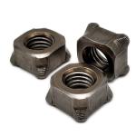 Buy cheap JIS B1196 SS304 316 M4 TO M12 Square Weld Nuts from wholesalers