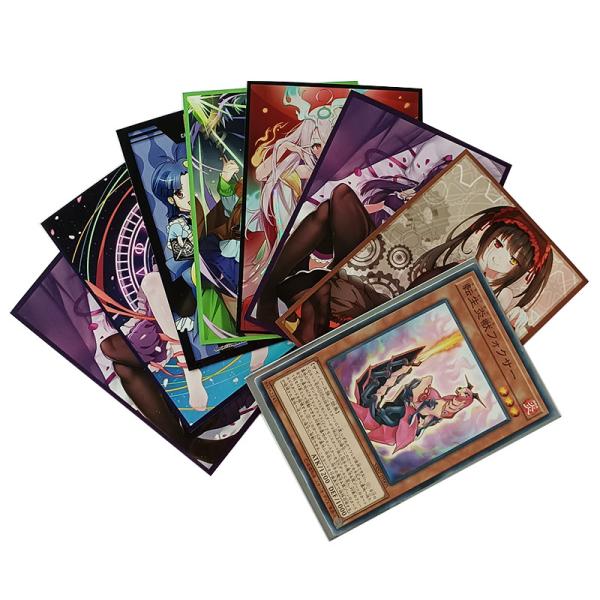 Buy cheap 63x90mm/66x91mm/66x92mm Art Card Sleeves with Modern Style and 0.1mm Thickness from wholesalers