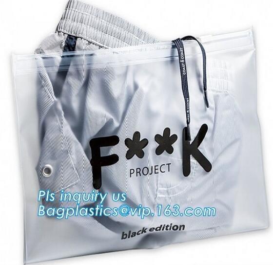 Buy cheap Eva Clothing Packaging Plastic Clear Zipper Bag With Slider, pvc slider zipper bag for jewellery, pencil case, slider zi from wholesalers
