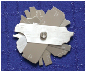 Automatic Weld Size Weld Gage Cambridge Type Weld Gauge Welding Gauge Series Taper gauge