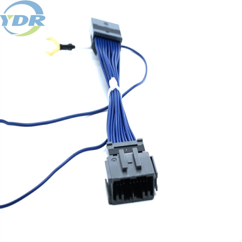 JAE Male Female Cable MX34020SF1 To MX34020PF1 Fork Terminal Wire Harness Cable