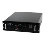 Stackable 50Ah 48V LiFePO4 Battery Pack , Lithium Ion Battery For Telecom