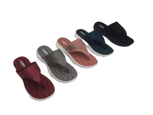 Buy cheap Flyknit Fabric Single Bandage 36-41 Men Eva Foam Flip Flops from wholesalers