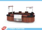 Shopping Mall Reclaimed Wood Reception Desk