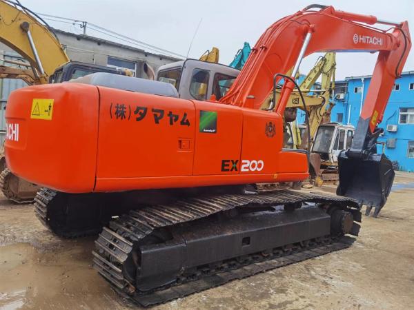 Buy cheap EX200 - 5 Second Hand Crawler Hitachi Hydraulic Excavator 20 Ton from wholesalers