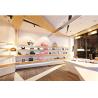Buy cheap Custom Popular Shanghai Factory Wooden Cabinet for Garment Store Bag Shoes Display Case Brand Store Interior Decoratio from wholesalers