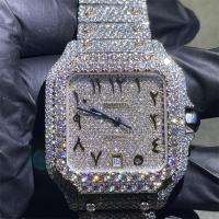 Buy cheap DEF Cartier Bussdown Watch Cartier Santos Iced Out Diamond Watch OEM product