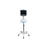 Buy cheap Aluminum Alloy 5 Leg Cardiac Patient Monitor Stand With Basket from wholesalers