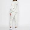 Buy cheap Custom Logo Winter High Quality Casual Wool Sweatpants and Hoodie 2 Piece Sets Fitness Solid Color Cotton Fleece Women Tracksuit from wholesalers