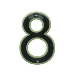 Wholesale Customized Reflective House Numbers Signs Glow In The Dark For Street Door from china suppliers