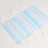 Buy cheap Blue Disposable Medical Masks Melt Blown Protective Sterile Face Masks 16.5*8.5 from wholesalers