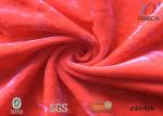 Azo - Free Knit Spandex Velvet Fabric 94% Polyester 6% Spandex Fleece Fabric