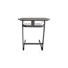 Buy cheap Single Seat Wood Desktop KD Structure Child Study Desk And Chair School Classroom Furniture from wholesalers