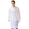 Buy cheap White Durable Disposable Lab Coats for Women and Men Accessories Label Small-4XL from wholesalers