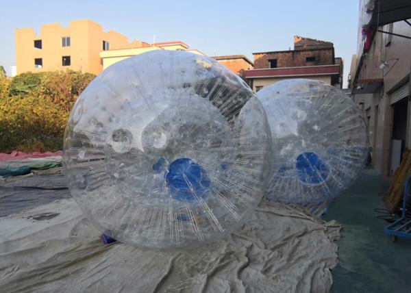 Buy cheap 2.7m Diameter Clear Inflatable Floating Human Sized Hamster Ball For Adult from wholesalers